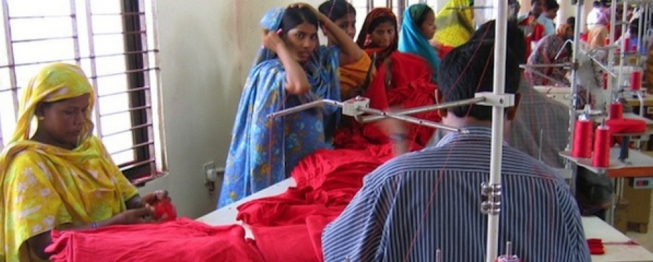 Garment factory workers, Bangladesh