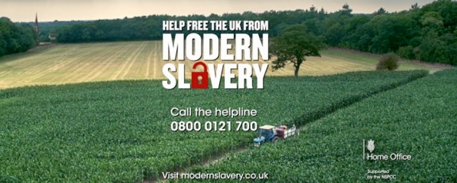 Home office campaign, Free the UK from modern slavery