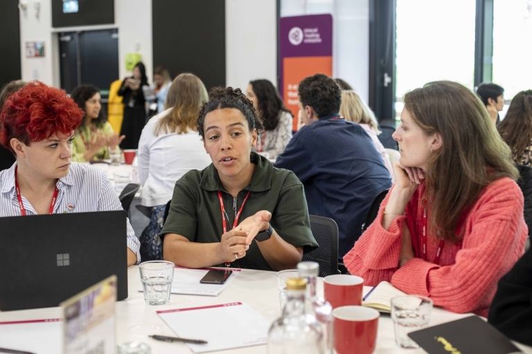 ETI members engaging in discussions at ETI Member Day 2024.