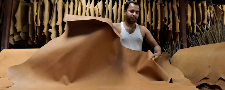 Leather worker, Bangladesh