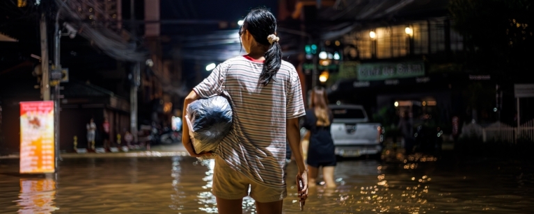 Climate change is increasing risk of flooding 