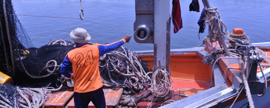 Migrant fisherman, Thailand