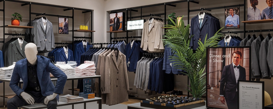 CT Instore AW25. Photo credit: Charles Tyrwhitt.