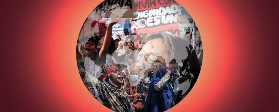 ITUC Global Rights Index scale. Photo credit: ITUC.