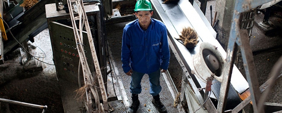 Migrant construction worker