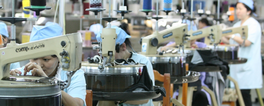 Mongolia garment factory ©ILO