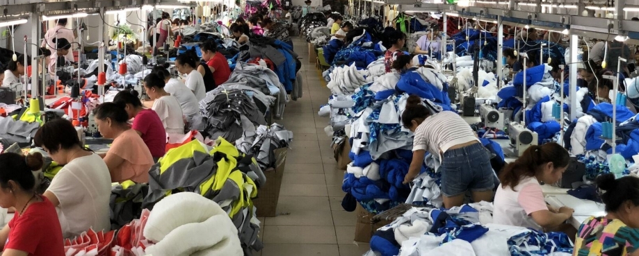 Regatta's supplier factory in China