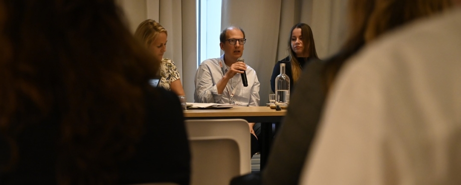 George Williams speaks at Innovation Forum's Sustainable Apparel and Textiles Conference, 2025.