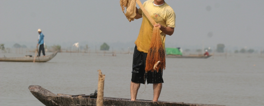 Cambodia Fisherman