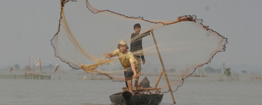 Cambodian fishers courtesy of ILO