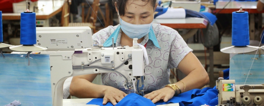 Vietnamese garment worker courtesy of ILO Vietnamese garment worker courtesy of ILO