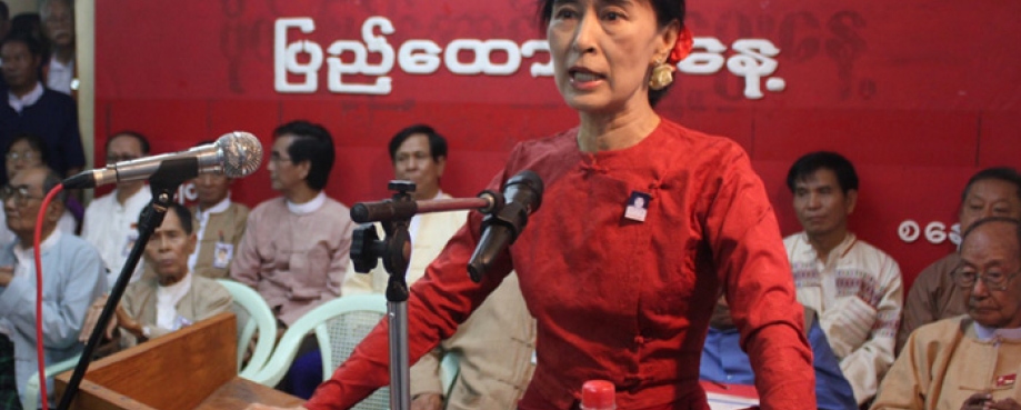 Burma's opposition Leader, Aung San Suu Kyi