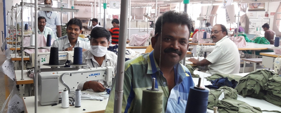 Garment workers in Tamil Nadu courtesy of the ILO Garment workers in Tamil Nadu courtesy of the ILO