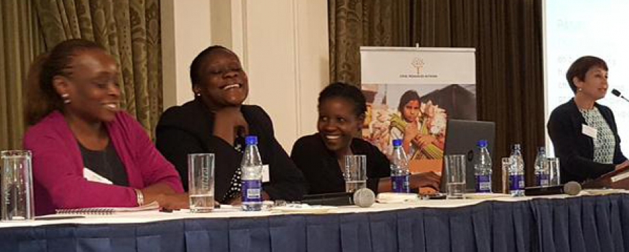 Panelists at the launch of the Local Resources Network, Kenya