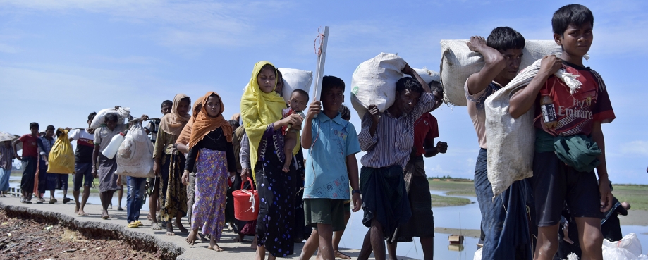 Members of Myanmar's Muslim Rohingya have fled to Bangladesh @Shutterstock