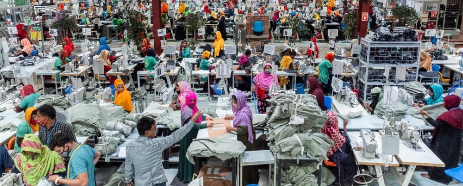 Garment factory, Bangladesh