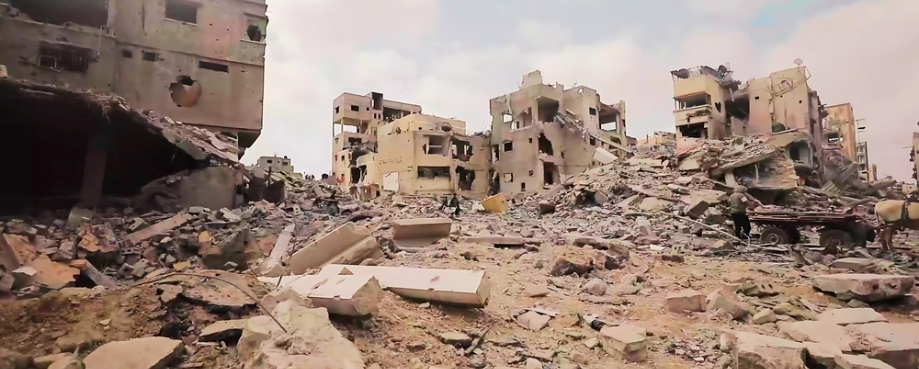 Destruction in Gaza, 2025