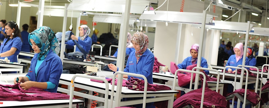 Garment factory in Turkey courtesy of Shutterstock