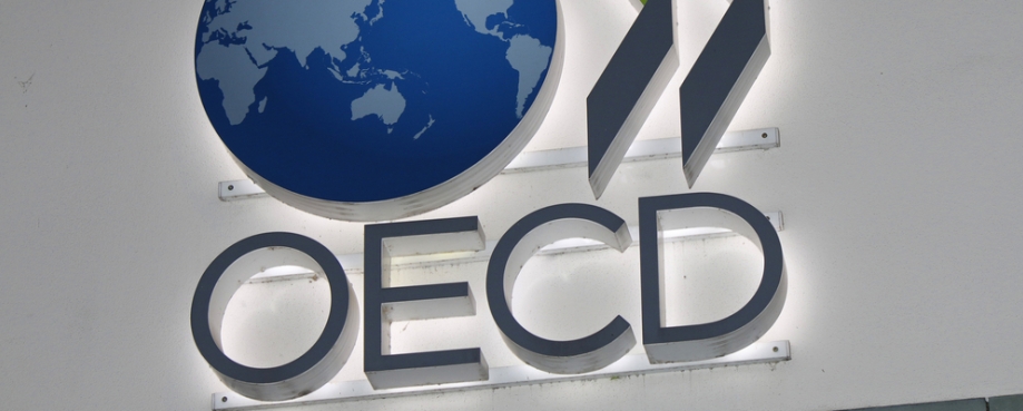 OECD logo signage