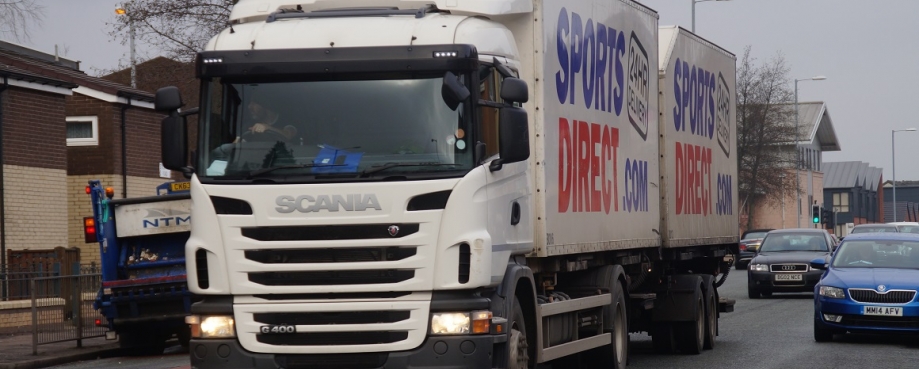 Sports direct truck
