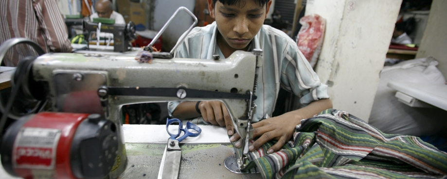 A young worker in Delhi courtesy of ILO A young worker in Delhi courtesy of ILO