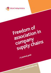 Freedom of Association in company supply chains Freedom of Association in company supply chains