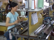 Garment knitting factory, China
