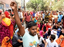 Wage protests in Bangladesh
