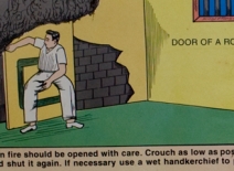 Fire safety poster, India 