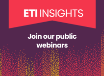 ETI Insights webinar series