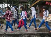 Factory workers, Malaysia