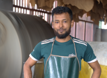 Leather worker, Bangladesh