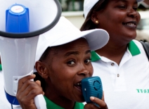Women organising for workers' rights, Tanzania