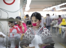 Garment workers in Bangladesh courtesy of the ILO