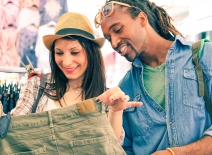 Couple shopping courtesy of Akhenaton Images-shutterstock