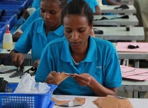 Shoe factory, Ethiopia