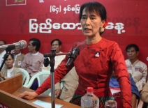 Burma's opposition Leader, Aung San Suu Kyi