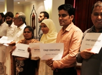 LRN workshop in Lahore, Pakistan photograph courtesy of Marcus Borley