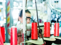 Garment manufacturing in China, courtesy of Shutterstock