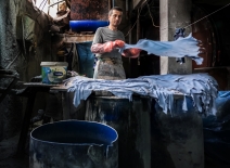 Leather worker, Turkey