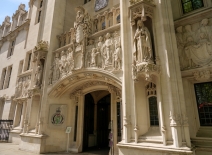The Supreme Court of the United Kingdom building entrance. Photo credit: Shutterstock.