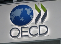 OECD logo signage