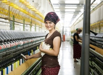 Turkmenbashi Tekstil Kompleksi is the biggest textile company in Central Asia ©ADB